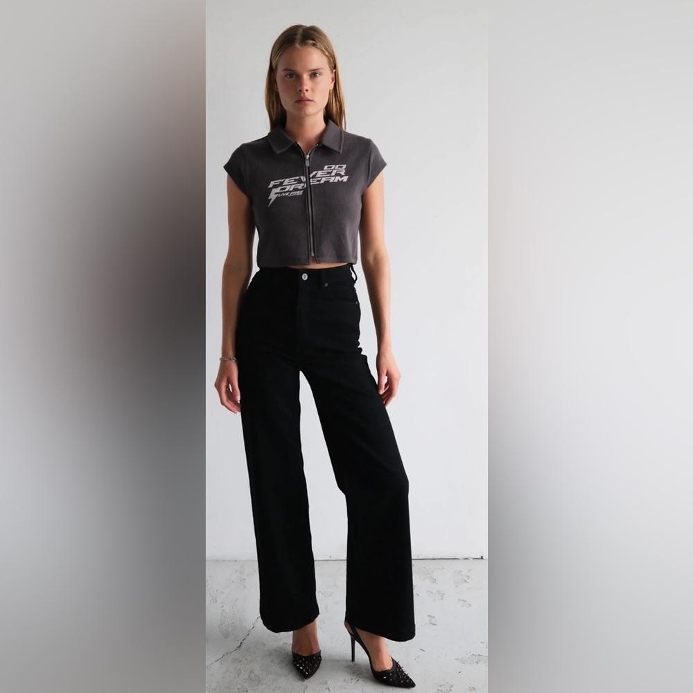 ABrand Jeans ‘94 High & Wide in Dark Night